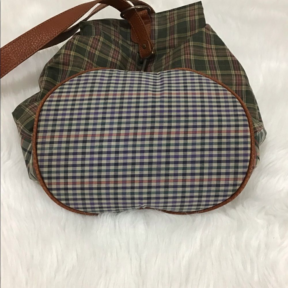 FOSSIL Checkered Print Shoulder/Duffle Bag - Picture 9 of 16
